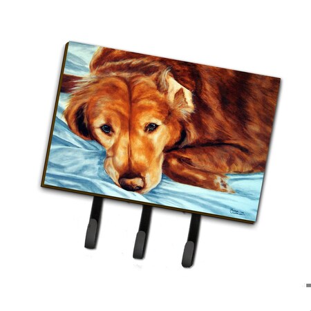 Carolines Treasures Golden Retriever by Tanya and Craig Amberson Leash or Key Holder AMB1040TH68